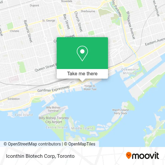 Iconthin Biotech Corp map