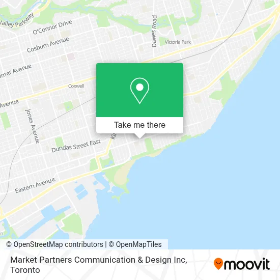 Market Partners Communication & Design Inc map