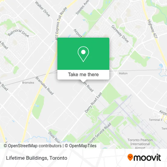 Lifetime Buildings map