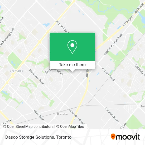 Dasco Storage Solutions map