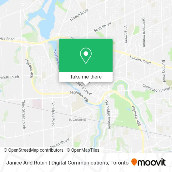Janice And Robin | Digital Communications map