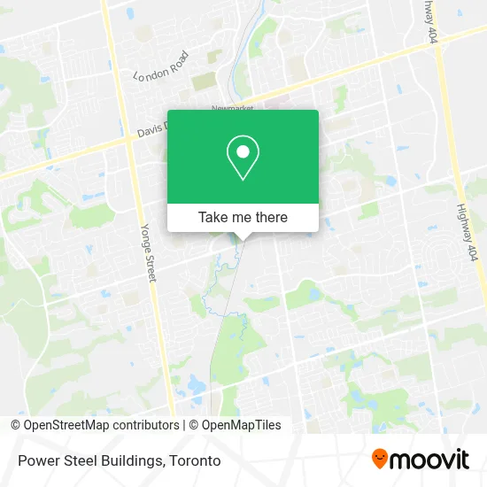Power Steel Buildings map