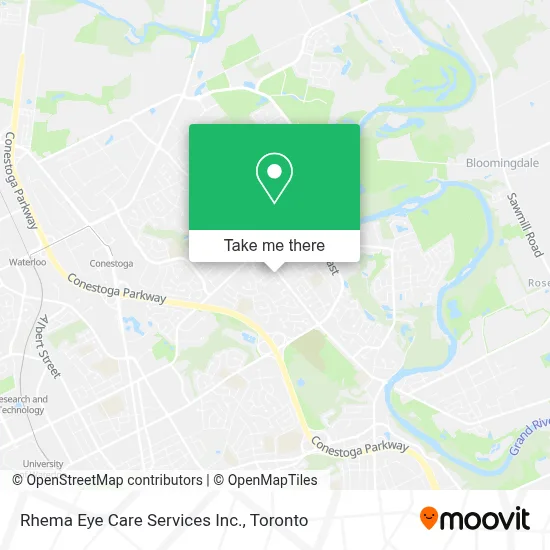 Rhema Eye Care Services Inc. map