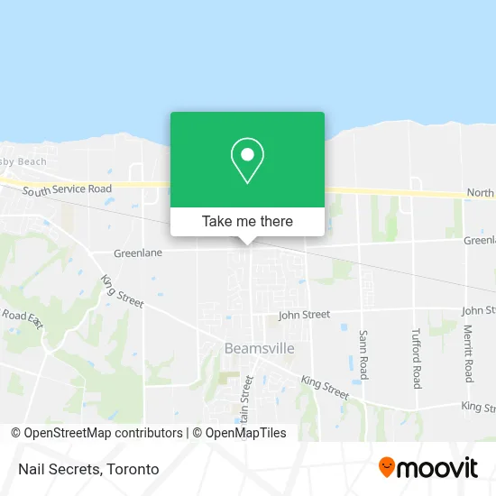 Nail Secrets map