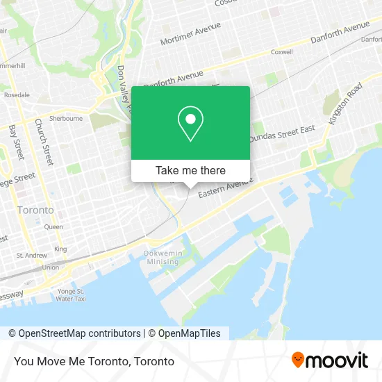 You Move Me Toronto map
