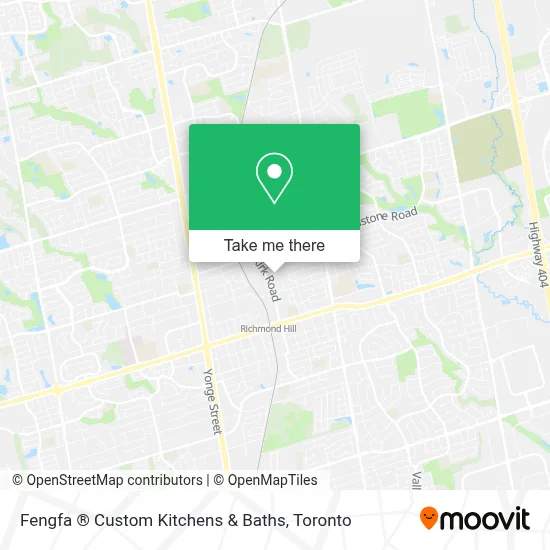 Fengfa ® Custom Kitchens & Baths map