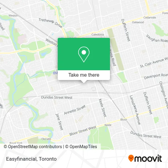 Easyfinancial map