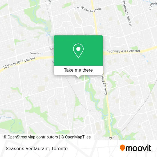 Seasons Restaurant map