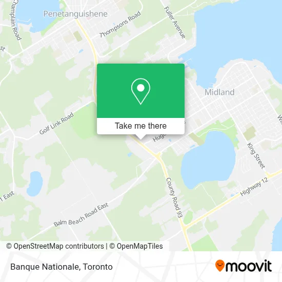Banque Nationale map