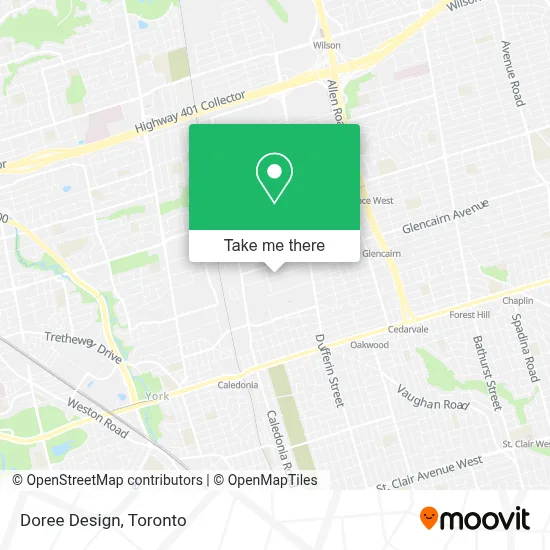 Doree Design map