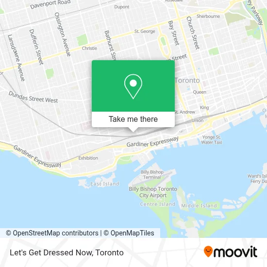 Let's Get Dressed Now map