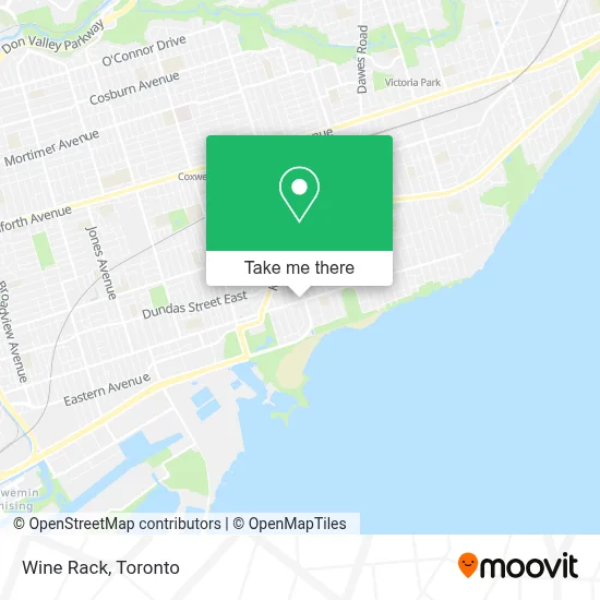 Wine Rack map