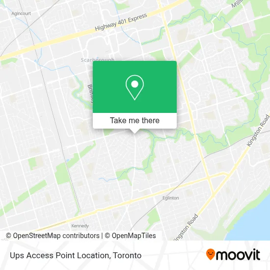 Ups Access Point Location plan