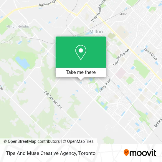 Tips And Muse Creative Agency map