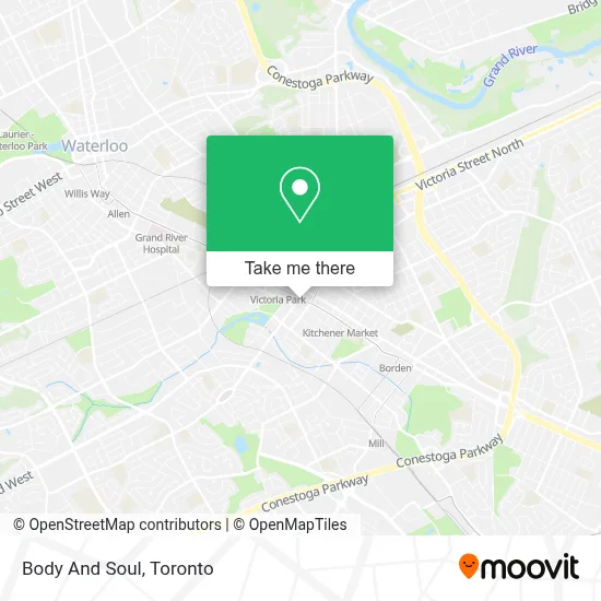 Body And Soul map