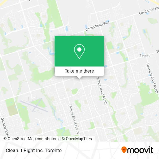 Clean It Right Inc map