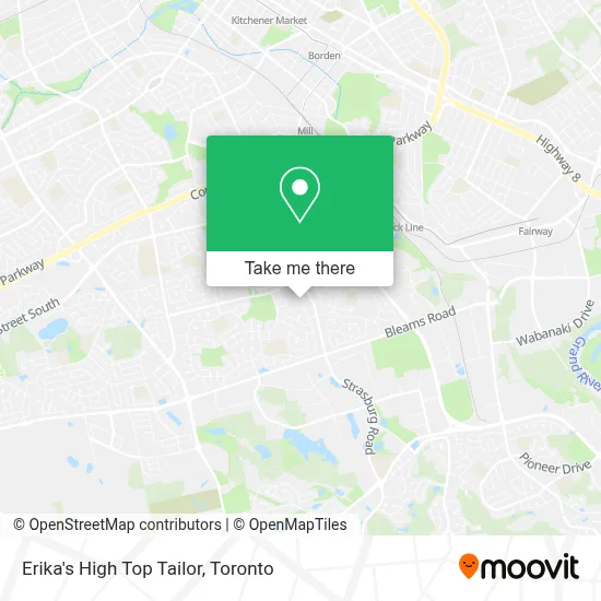 Erika's High Top Tailor map