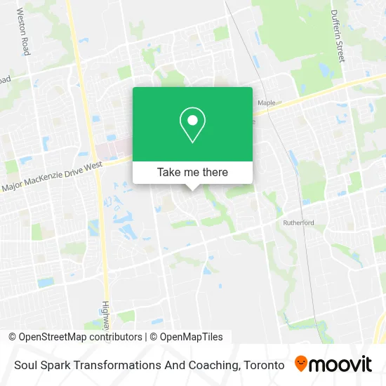 Soul Spark Transformations And Coaching map