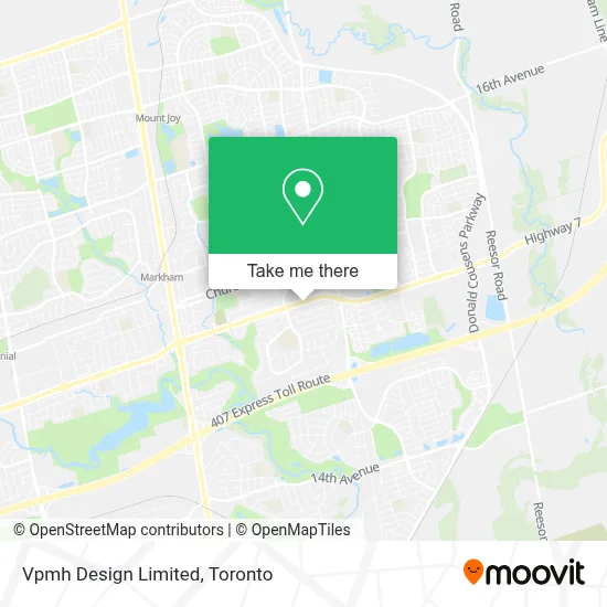Vpmh Design Limited map