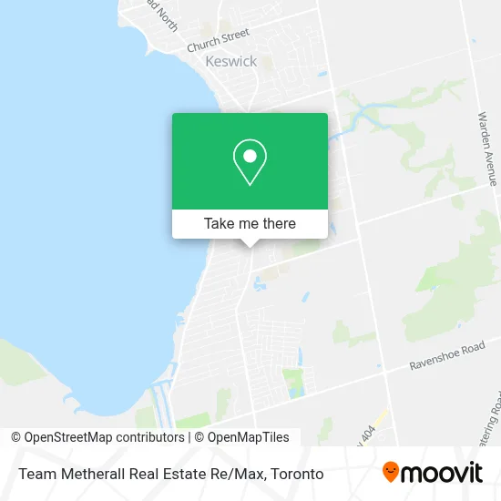 Team Metherall Real Estate Re / Max map