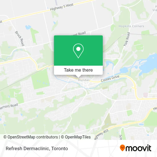 Refresh Dermaclinic map