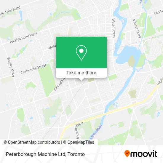 Peterborough Machine Ltd map