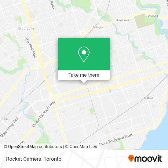 Rocket Camera map