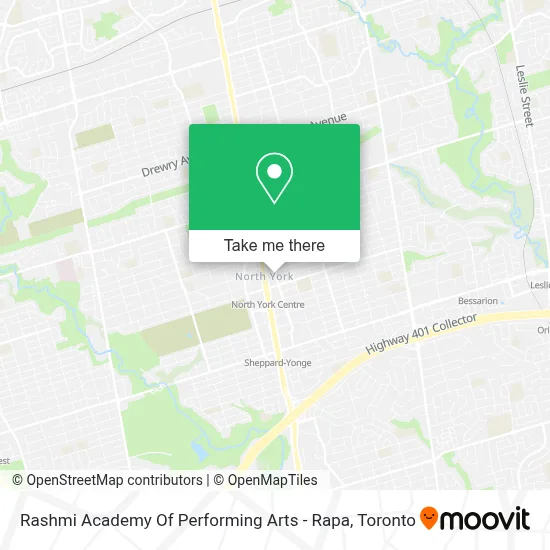 Rashmi Academy Of Performing Arts - Rapa map