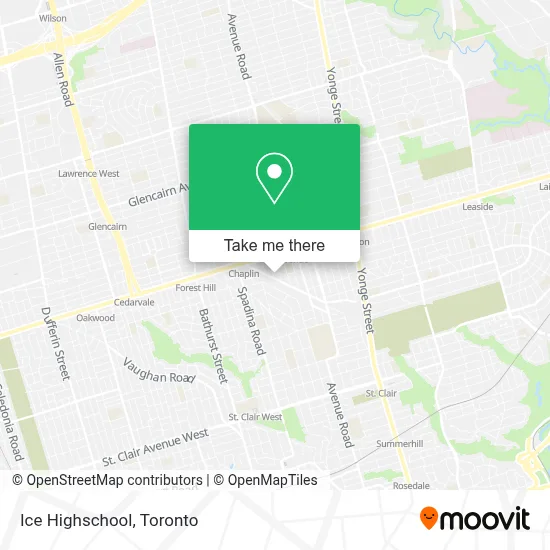 Ice Highschool map