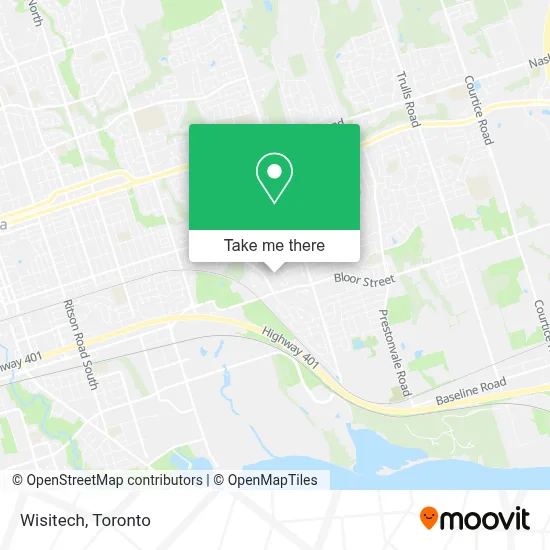 Wisitech map