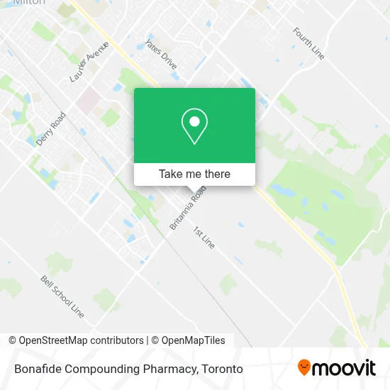 Bonafide Compounding Pharmacy map