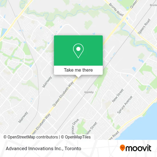 Advanced Innovations Inc. map