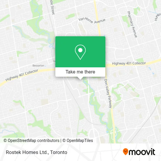 Rostek Homes Ltd. map