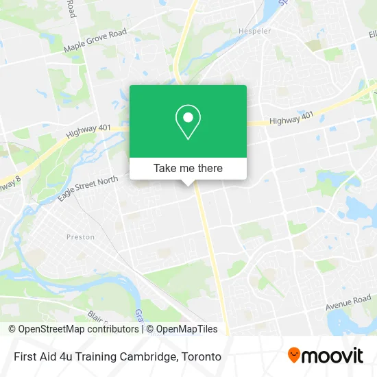 First Aid 4u Training Cambridge map