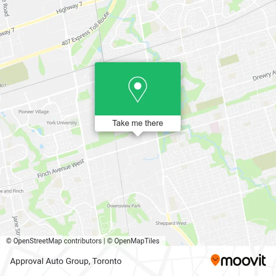 Approval Auto Group map