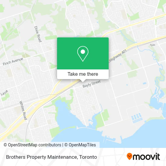 Brothers Property Maintenance map