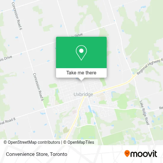 Convenience Store map
