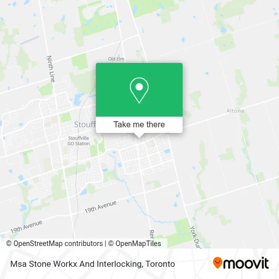 Msa Stone Workx And Interlocking map