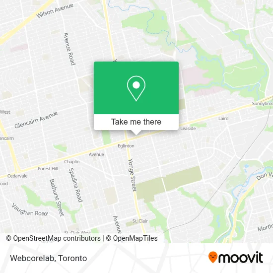 Webcorelab map