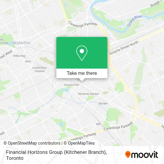 Financial Horizons Group (Kitchener Branch) map