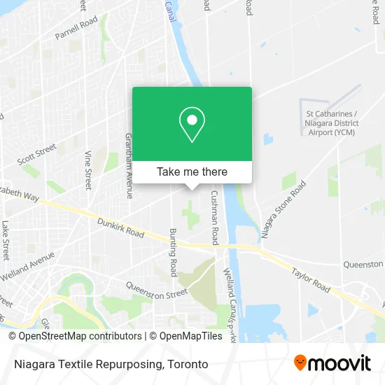 Niagara Textile Repurposing map