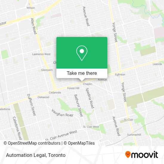 Automation Legal map