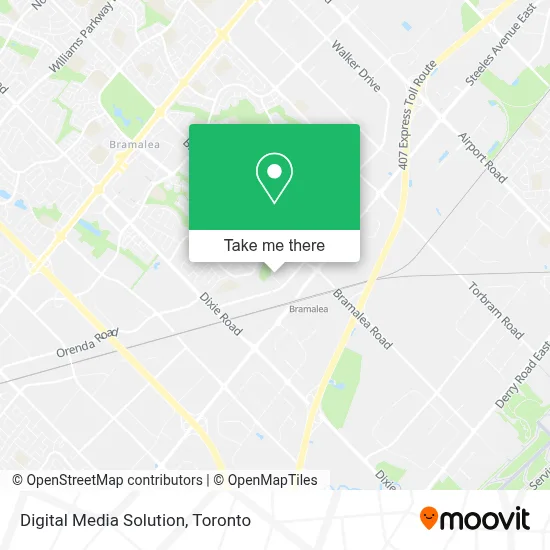 Digital Media Solution map