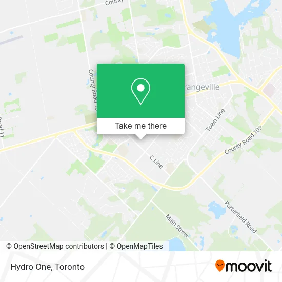 Hydro One map