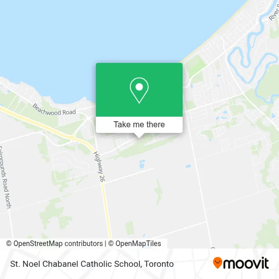 St. Noel Chabanel Catholic School map