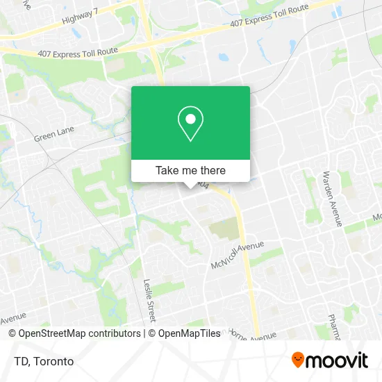 Td map