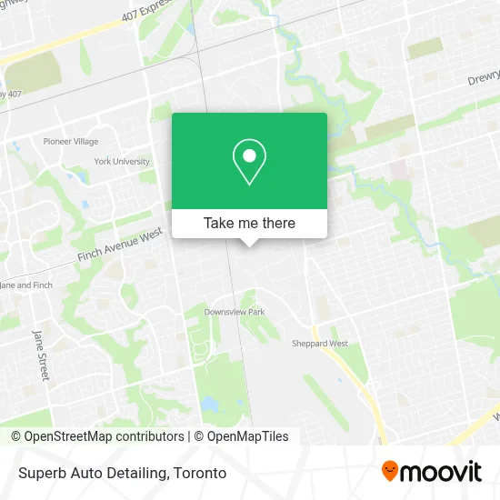 Superb Auto Detailing map