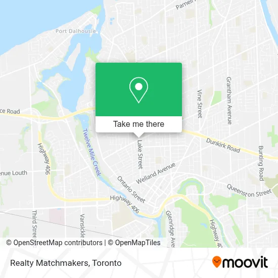 Realty Matchmakers map