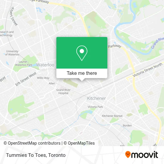 Tummies To Toes map