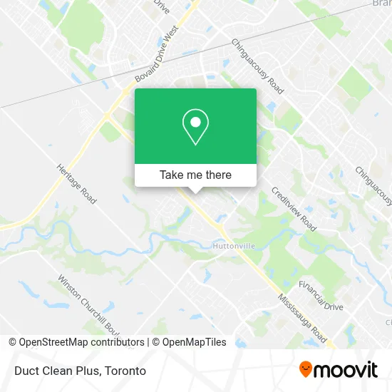 Duct Clean Plus map
